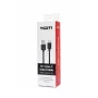 SEEK TOTI Καλώδιο δεδομένων USB-A σε Type-C, 1m PVC 3A, Μαύρο
