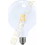 SEGULA LED Globe 125 Διάφανο E27 6.5W 650Lm 2700K Θερμό λευκό Dimable