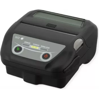 SEIKO MP-B30 / MP-B30L φορητός θερμικός εκτυπωτής άμεσης εκτύπωσης, 203dpi, USB, WLAN, μαύρο, κιτ με καλώδιο USB, κλιπ ζώνης, μπαταρία