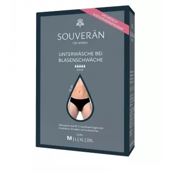 Selenacare Bladderleak Εσώρουχο Slip Μαύρο / M