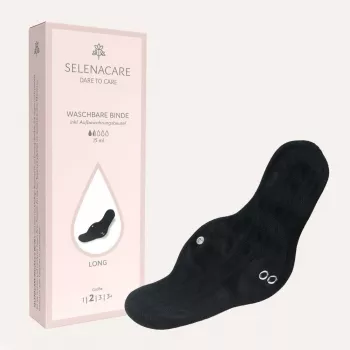 Selenacare Πλυνόμενη Σερβιέτα / 1 - Επαναχρησιμοποιούμενη Σερβιέτα Περιόδου για Ελαφριά έως Μέτρια Ροή