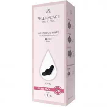 Selenacare πλενόμενες σερβιέτες (συσκευασία 3 τεμ.) / 2