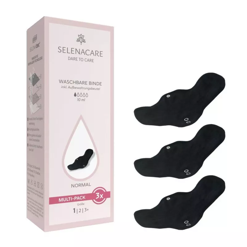 Selenacare Πλενόμενα Επιθέματα (Συσκευασία 3 τεμ.) / 3+