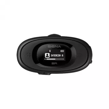 SENA 5R σύστημα επικοινωνίας Bluetooth μοτοσυκλέτας, βασισμένο στο A20, μαύρο