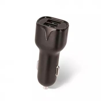 Setty 2xUSB Φορτιστής Αυτοκινήτου 2.4A Μαύρος