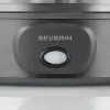 Severin JG 3510 Γιαουρτιέρα, 7 x 150 ml ποτήρια, Dark Inox/Μαύρο