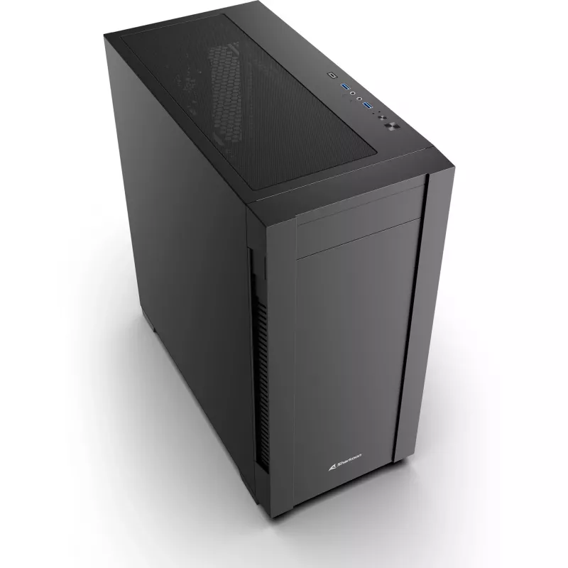 Sharkoon S25-V2 Black Midi-Tower Κουτί, Μοντέλο 2026