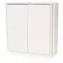 Shelly Blu ZB Wall Switch 4 έξυπνος ασύρματος διακόπτης τοίχου 4 κουμπιών, Zigbee & Bluetooth, με μπαταρία, λευκό Shelly_B_ZB_WS_4_SA