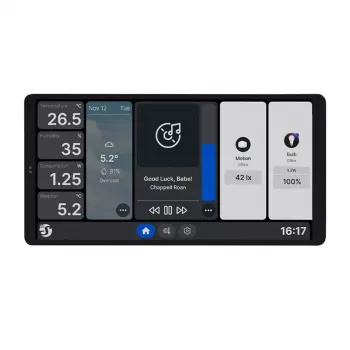 Shelly Wall Display X2 WiFi/BLU (Λευκό)