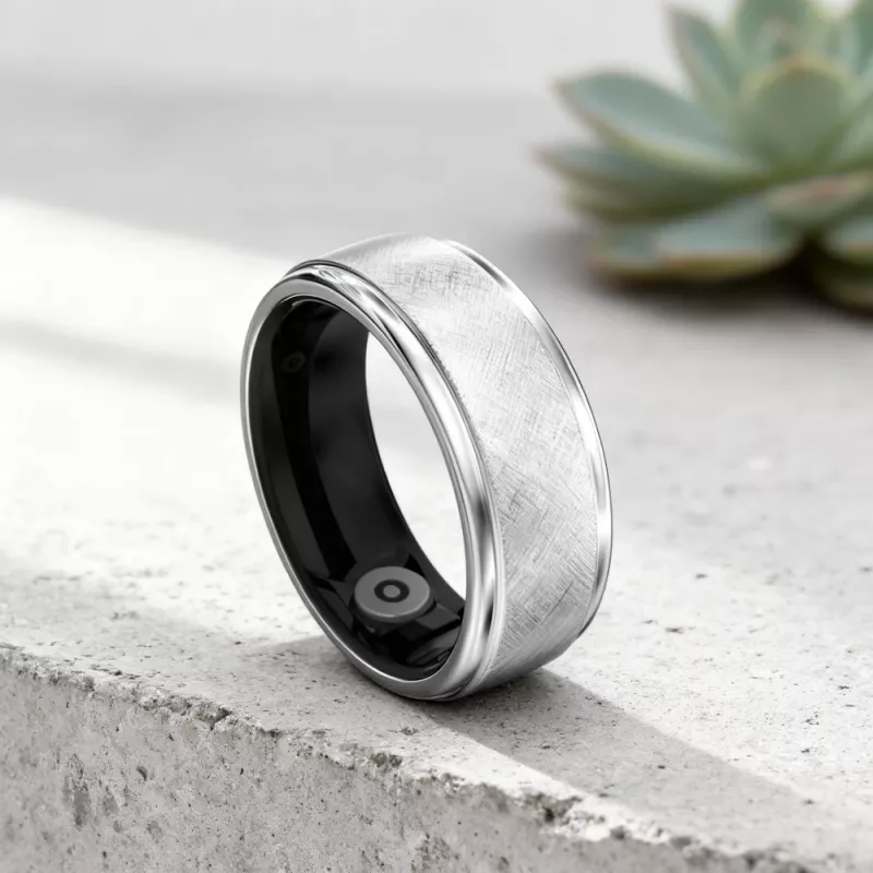 HiFuture Ring2 έξυπνο δαχτυλίδι, μέγεθος 12 (68 mm), Titanium Silver