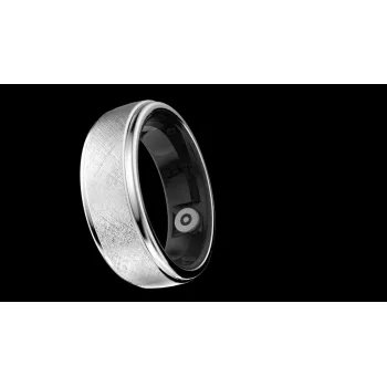HiFuture Ring2 έξυπνο δαχτυλίδι, μέγεθος 12 (68 mm), Titanium Silver