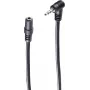 SHIVERPEAKS BASIC-S Καλώδιο επέκτασης ήχου 2,5mm γωνιακό αρσενικό βύσμα jack σε 3,5mm θηλυκή υποδοχή jack, 0,2m, μαύρο BS30781