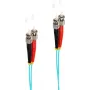 SHIVERPEAKS BS77905/3 5m ST σε ST OM3 Multimode Duplex Καλώδιο Δικτύου LWL, Aqua