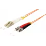 SHIVERPEAKS S-Conn 10m LC/ST Duplex Multimode OM2 Καλώδιο οπτικών ινών, πορτοκαλί CO 77950