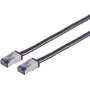 SHIVERPEAKS S/CONN maximum connectivity Cat.6A Flex S/FTP Καλώδιο patch, 10m, Μαύρο (08-28075)