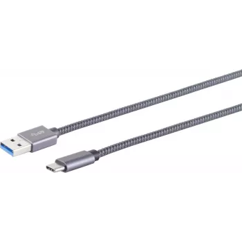 SHIVERPEAKS S/CONN Maximum Connectivity Καλώδιο USB A-C - Καλώδιο προσαρμογέα USB-A, USB-C, 3.2 Gen 2, Pro, 1,5m (13-38150)