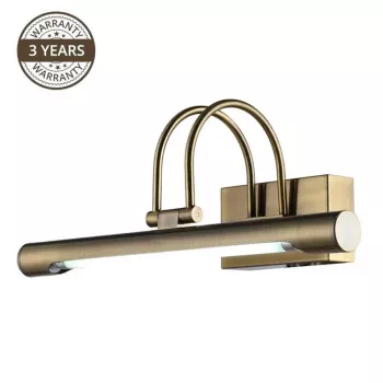 SIENAS GAISM.DOMOLETTINORTE 8W LED επιτοίχιο φωτιστικό μαύρο