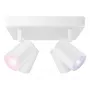 SIGNIFY WiZ IMAGEO 4-Spot Φωτιστικό Οροφής Τετράγωνο Tunable White & Color Λευκό