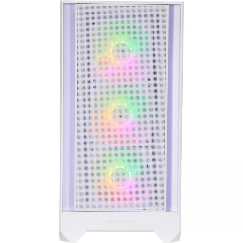 SILENTWARE Flow 110 ARGB Λευκό Tempered Glass Mid-Tower Κουτί