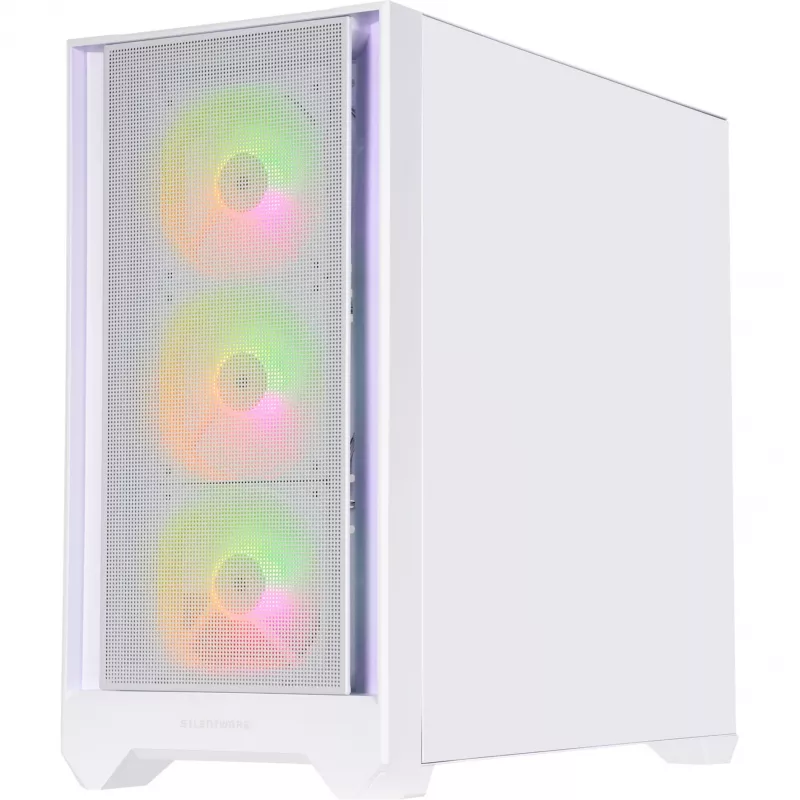 SILENTWARE Flow 110 ARGB Λευκό Tempered Glass Mid-Tower Κουτί