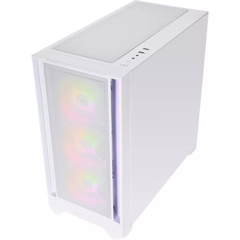 SILENTWARE Flow 110 ARGB Λευκό Tempered Glass Mid-Tower Κουτί