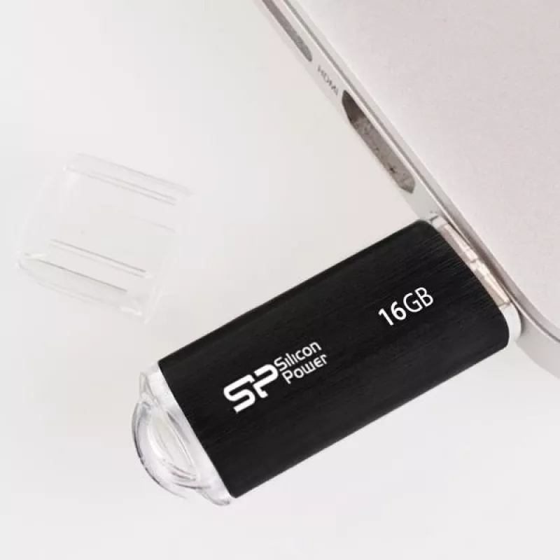 Silicon Power Ultima II USB Flash Drive 16 GB USB Type-A 2.0 Μαύρο