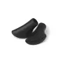 Silva Rubber Paws μύτες μπαστουνιών πεζοπορίας (ζευγάρι) - μαύρες, 11 mm