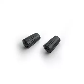 Silva Running & Trekking Rubber Paws μύτες μπαστουνιών (ζεύγος) - μαύρο, 11-12 mm