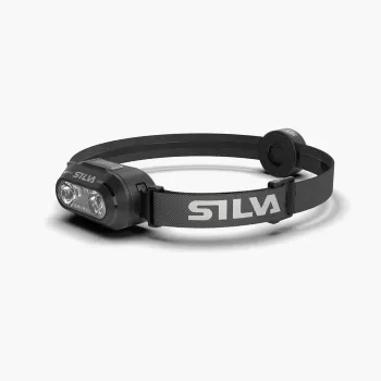 Silva Smini μαύρος φακός κεφαλής 250 lm