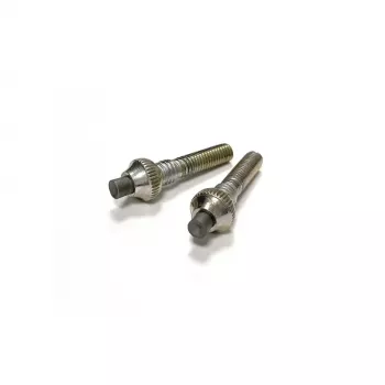 Silva Tungsten Carbide μύτες μπαστουνιών πεζοπορίας (ζεύγος) - καθολική βιδωτή αντικατάσταση