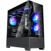 SilverStone Lucid 05 Μαύρο 270° Panoramic Glass Design Mid-Tower Κουτί