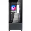 SilverStone Lucid 05 Μαύρο 270° Panoramic Glass Design Mid-Tower Κουτί