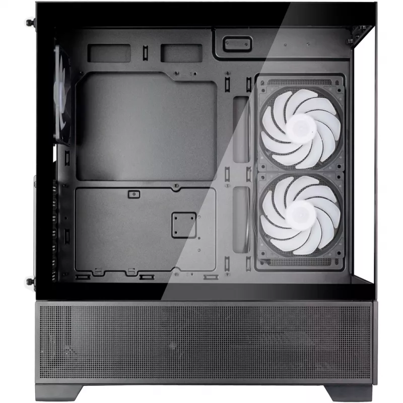 SilverStone Lucid 05 Μαύρο 270° Panoramic Glass Design Mid-Tower Κουτί