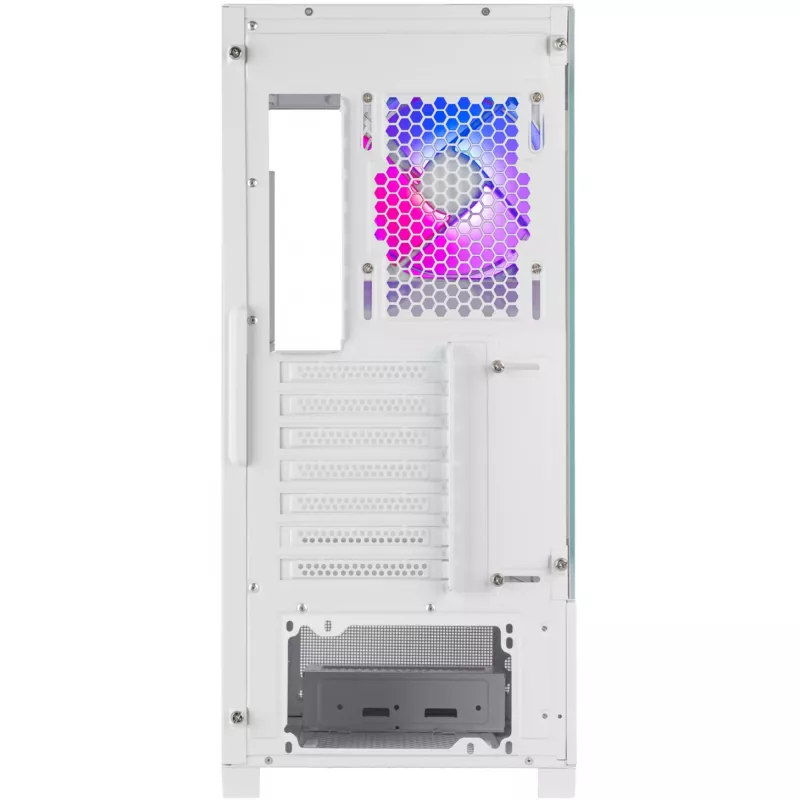 SilverStone Lucid 05 Λευκό 270° Panoramic Glass Design Mid-Tower Κουτί