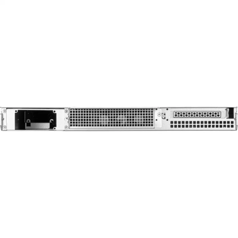 SilverStone RM100 1U Rackmount Κουτί - Mini-ITX, Ατσάλι, Μαύρο