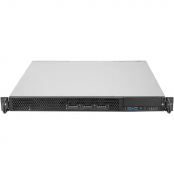 SilverStone RM100 1U Rackmount Κουτί - Mini-ITX, Ατσάλι, Μαύρο
