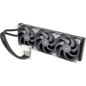 SILVERSTONE TECHNOLOGY SST-XE420 Low Profile Ψύκτρα CPU, Μαύρο/Ασημί