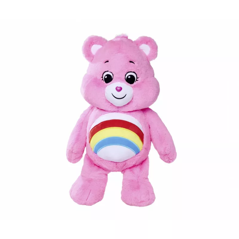 SIMBA-DICKIE Care Bears Cheer Bear Plüsch 60 cm ροζ ουράνιο τόξο