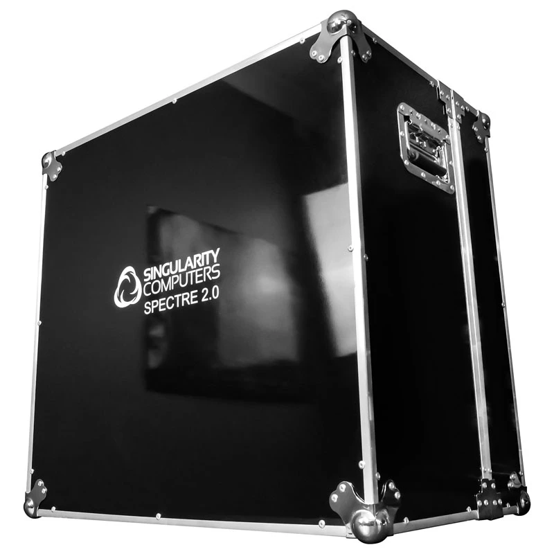 Singularity Computers Spectre 2.0 Flight Case - Μαύρο