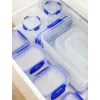 Sistema Plastics 881523 Ορθογώνιο δοχείο 0,18L Διαφανές 88mm