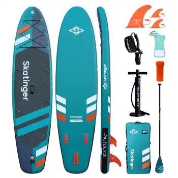SKATINGER Jade 320x81x15 Allround Φουσκωτό SUP Board Set