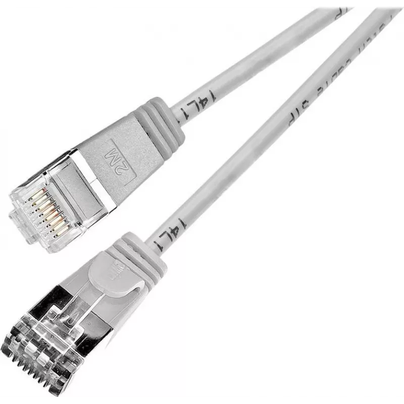 Wirewin SLIM SL6 7,5 m Cat.6 Slim-Light U/FTP καλώδιο patch, γκρι (PKW-LIGHT-STP-K6 7.5)