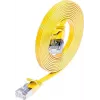 Wirewin Triotronik Cat6 U/FTP Slim Καλώδιο patch 5m Κίτρινο PKW-STP-SLIM-KAT6 5.0 GE
