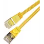 Wirewin Triotronik Cat6 U/FTP Slim Καλώδιο patch 5m Κίτρινο PKW-STP-SLIM-KAT6 5.0 GE