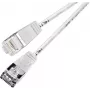 Wirewin Triotronik PKW-LIGHT-STP-K6 2.0 WS Cat6 θωρακισμένο καλώδιο patch, 2m, λευκό