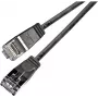 Wirewin Triotronik PKW-LIGHT-STP-K6 3.0 SW Cat6 θωρακισμένο Καλώδιο Patch, 3m, Μαύρο