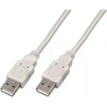 Wirewin Καλώδιο USB 2.0 A σε A 3m γκρι USB A-A MM 3.0 GR