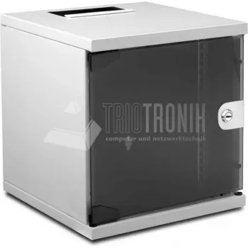 Wirewin WCAB 10 312X300X6U Επιτοίχιο rack 6U Λευκό