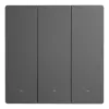 Smart Σκηνικός Επιτοίχιος Διακόπτης WiFi Sonoff M5 3C (3-Κανάλια)