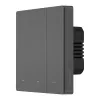 Smart Σκηνικός Επιτοίχιος Διακόπτης WiFi Sonoff M5 3C (3-Κανάλια)